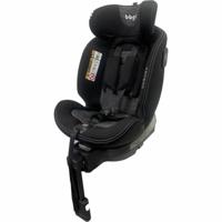 Draaibare autostoel - BBGO - Blissrider - Geboorte tot 12 jaar - I-SIZE 40-150 cm - ISOFIX - Zwart en grijs - Kunstleer - thumbnail
