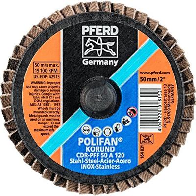 PFERD TOOLS 47202529 CDR PFF 50 A 120 Lamellenschijf Diameter 50 mm Brons, Titanium, Titaniumlegering, Koper, Messing, RVS, Grijs/grauw sferoïdisch gietijzer, PFERD TOOLS 47202529 CDR PFF 50 A 120 Lamellenschijf Diameter 50 mm Brons, Titanium, Titaniumlegering, Koper, Messing, RVS, Grijs/grauw sferoïdisch gietijzer,