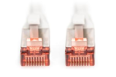 Digitus DK-1644-020 RJ45 Netwerkkabel, patchkabel CAT 6 S/FTP 2.00 m Grijs Halogeenvrij, Verdraaide paren, Snagless, Vlambestendig 1 stuk(s) Digitus DK-1644-020 RJ45 Netwerkkabel, patchkabel CAT 6 S/FTP 2.00 m Grijs Halogeenvrij, Verdraaide paren, Snagless, Vlambestendig 1 stuk(s)