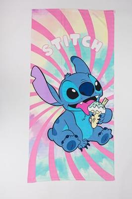 Stitch Ice Cream strandlaken 70 x 140 cm polyester