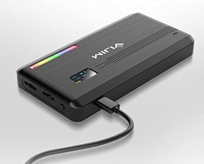 VIJIM RGB Multi Color LED-videolamp VL196 - thumbnail