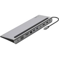 Belkin INC004btSGY USB-C dockingstation Geschikt voor merk (dockingstation): Universeel Geïntegreerde kaartlezer, USB-C Power Delivery - thumbnail