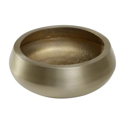 PTMD Pot 'Caylin', Aluminium, 18 x 40cm, kleur Goud PTMD Pot 'Caylin', Aluminium, 18 x 40cm, kleur Goud