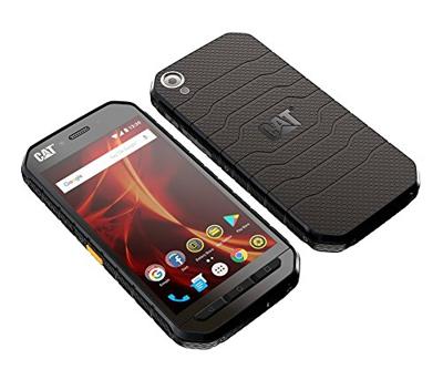 CAT Phones S41 Rugged Dual-Sim Smartphone, 5 inch (12,7 cm), 32 GB Intern Geheugen, Android Nougat, 5000 mAh Accu, Stof en Waterdicht, Grijs
