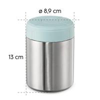 Xavax Thermosbeker Van RVS 500 Ml Soepbeker Lekvrij Pastelblauw - thumbnail
