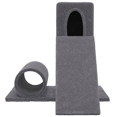 VidaXL Kattenmeubel met sisal krabpalen 59 cm donkergrijs