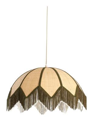 Light & Living Hanglamp 'Sulina' Raffia, 55cm, kleur Naturel/Groen Light & Living Hanglamp 'Sulina' Raffia, 55cm, kleur Naturel/Groen