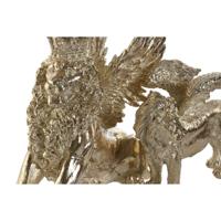 Decoratieve figuren Home ESPRIT Gouden Leeuw 20 x 10,5 x 17,5 cm 29 x 13 x 25 cm (2 Stuks) - thumbnail