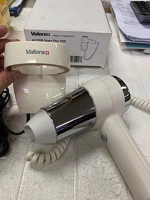 Valera Action Super Plus 1600 542.06/038A Haardroger met wandhouder Chroom, Wit - thumbnail