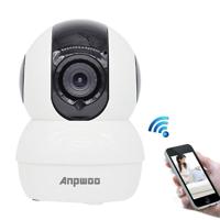 Anpwoo YT006 720P HD WiFi IP-camera ondersteuning bewegingsdetectie & infrarood nachtzicht & SD-kaart (Max 32GB) (wit) - thumbnail