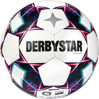 Derbystar Voetbal Tempo APS V22 wit blauw pink 1182 - thumbnail