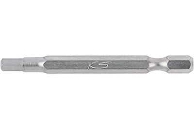 KS Tools 911.2819 Inbus-bit Speciaal staal Vernikkeld E 6.3 5 stuk(s) KS Tools 911.2819 Inbus-bit Speciaal staal Vernikkeld E 6.3 5 stuk(s)