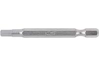 KS Tools 911.2819 Inbus-bit Speciaal staal Vernikkeld E 6.3 5 stuk(s) - thumbnail