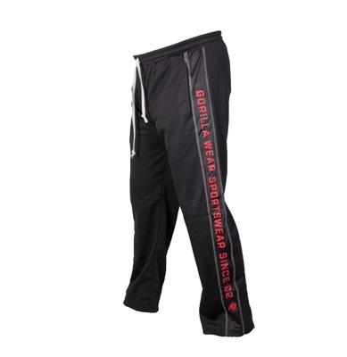 Gorilla Wear Functional Mesh Pants Zwart/Rood Gorilla Wear Functional Mesh Pants Zwart/Rood