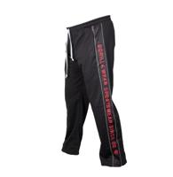 Gorilla Wear Functional Mesh Pants Zwart/Rood - thumbnail