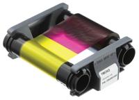Pakket van 1 x kleurenlint en 100 blanco kaarten van 0,76 mm voor Badgy100 of Badgy200 - thumbnail