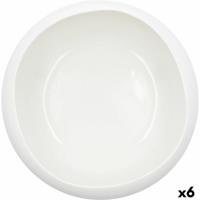 Kom Ariane Organic Keramisch Wit (Ø 21 cm) (2 Stuks) - thumbnail