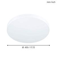 Eglo Dimbare plafondlamp Zubieta-A Ø 45cm 98892 - thumbnail