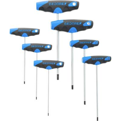Gedore 2142 TX-007 Haakse Stiftsleutelset 7-Delig TORX - 3037401 Gedore 2142 TX-007 Haakse Stiftsleutelset 7-Delig TORX - 3037401