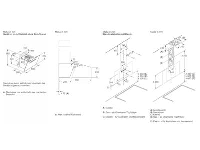 Bosch DWK67FN60 Schouwkap Zwart - thumbnail