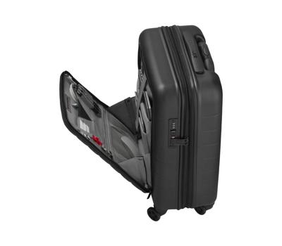 Wenger Syntry Carry-On Case Laptoptrolley Geschikt voor max. (laptop): 35,8 cm (14,1) Zwart/grijs Wenger Syntry Carry-On Case Laptoptrolley Geschikt voor max. (laptop): 35,8 cm (14,1) Zwart/grijs