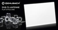 Oehlbach: Flat Style One DVB-T2 HD Antenne - Zwart - thumbnail