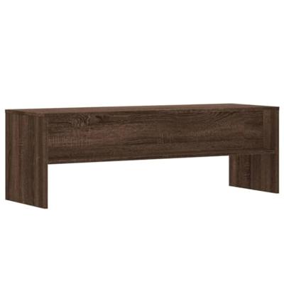 Tv-meubel 120x40x40 cm bewerkt hout bruin eikenkleurig