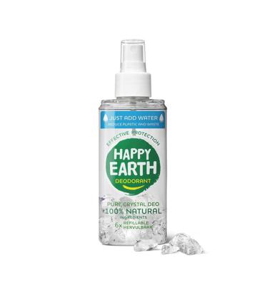 Happy Earth 100% Natural Deo Crystal Deo Spray Refillable