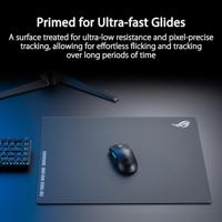 Asus ROG Moonstone Ace L Gaming muismat Antislip Zwart - thumbnail