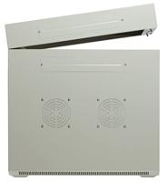 DSI 6U witte wandkast (kantelbaar) met glazen deur - DS6606W-DOUBLE server rack - thumbnail