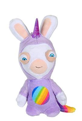 KONIJNEN CRETINS Eenhoorn Pluche Lapicorne Geluid Paars - 18 cm
