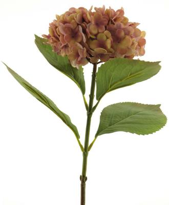 Hydrangea spray pipa pink 52cm