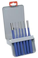 Promat/Tecwerk Set drevels | 6 delig 3-4-5-6-8-10 mm | metalen cassette - 4000812364 - thumbnail