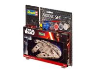 Star Wars Model Kit 1/241 Model Set Millennium Falcon 10 cm - thumbnail