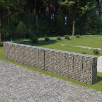 Schanskorfmuur met deksels 900x50x150 cm gegalvaniseerd staal