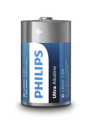 Philips Ultra LR20 D batterij (mono) Alkaline 1.5 V 2 stuk(s)