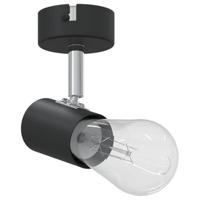 VidaXL Plafondspot met schijnwerpers zwart 6,5 x 6 x 11,5 cm metaal - thumbnail