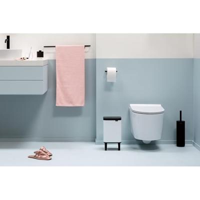 Brabantia Bo hi afvalemmer 4 liter met kunststof binnenemmer white