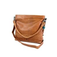 Micmacbags Friendship shoulder bag 18664-Brown - thumbnail