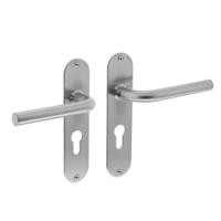 Intersteel DeurklinkRecht profielcilinder 55mm RVS - 0035.056629 - thumbnail