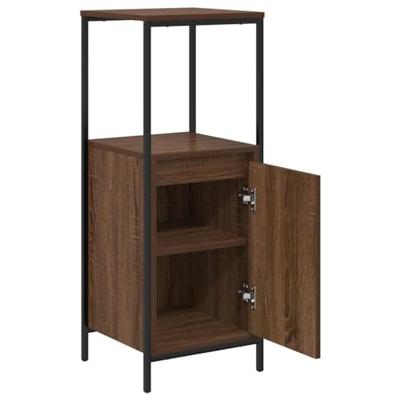 Badkamermeubel met planken 36x35x95 cm bruin eiken Badkamermeubel met planken 36x35x95 cm bruin eiken