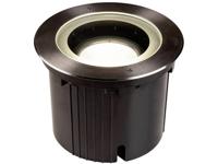 SLV buiten grondspot Dasar 270 rond - zwart / roestvrij staal 4000k symm - thumbnail