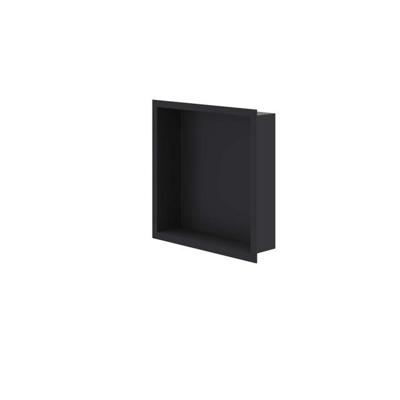 IVY Inbouwnis 30x7.5x30 cm Mat Zwart PED