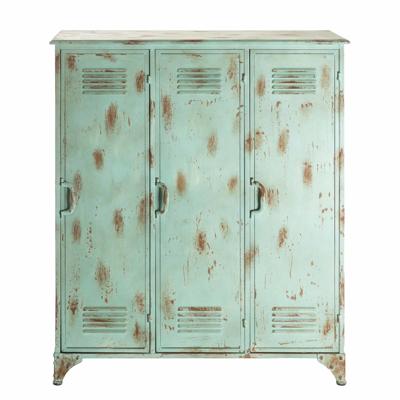 Rootsmann Industriële lockerkast 3 deuren | Groen Rootsmann Industriële lockerkast 3 deuren | Groen