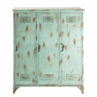 Rootsmann Industriële lockerkast 3 deuren | Groen - thumbnail