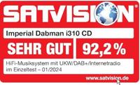 Imperial DABMAN i310 CD Hybride micro Hifi Systeem DAB+ / FM / Internet / Bluetooth Zwart - 22-329-00 - thumbnail