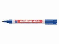 Edding 404 Marker, lijndikte 0,75 mm, blauw, 1 stuk - thumbnail