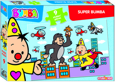 Studio 100 Bumba puzzel super bumba, 9st. Studio 100 Bumba puzzel super bumba, 9st.
