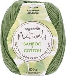 Stylecraft Naturals Bamboo and Cotton 7126 Spring Green - Haakgaren / Breigaren