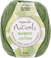 Stylecraft Naturals Bamboo and Cotton 7126 Spring Green - Haakgaren / Breigaren - thumbnail